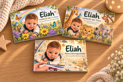 Drei Kinderbücher der Eliah-Reihe von ByMoms4Moms