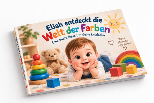 Eliah entdeckt die Welt der Farben – Buchcover