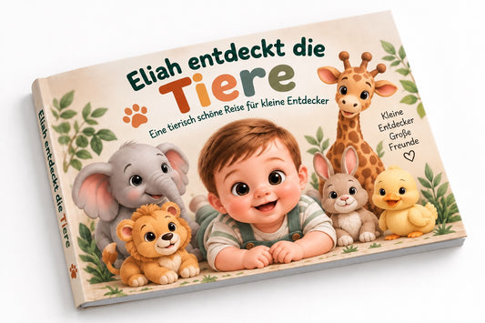 Eliah entdeckt die Tiere – Buchcover