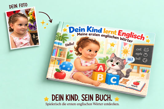 Vom Kinderfoto zum personalisierten Englisch-Lernbuch