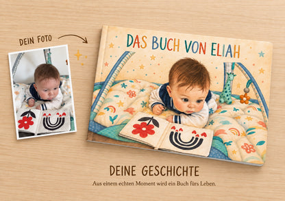 Aus einem echten Foto wird eine vollständig personalisierte eigene Geschichte