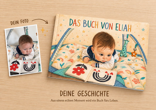 Aus einem echten Foto wird eine vollständig personalisierte eigene Geschichte