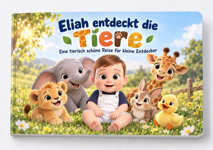 Beispielcover personalisiertes Tierbuch